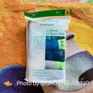Brand new Calvin Klein Youth Boxer Brief, 6-pack!